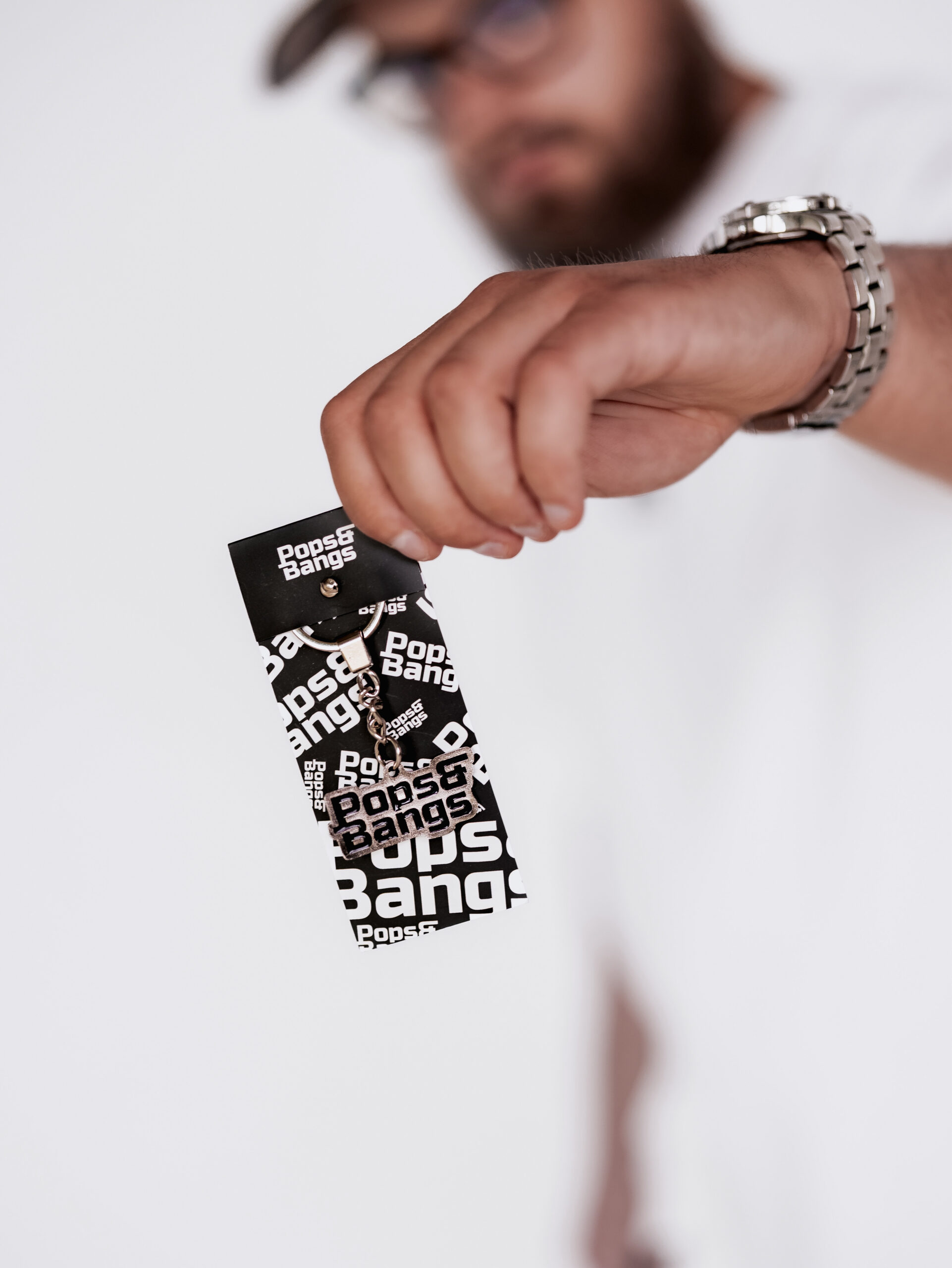 keychainpopsandbangs pops and bangs key chain