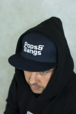 burnout pops and bangs cap snapback