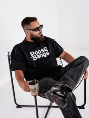 race pops and bangs t-shirt