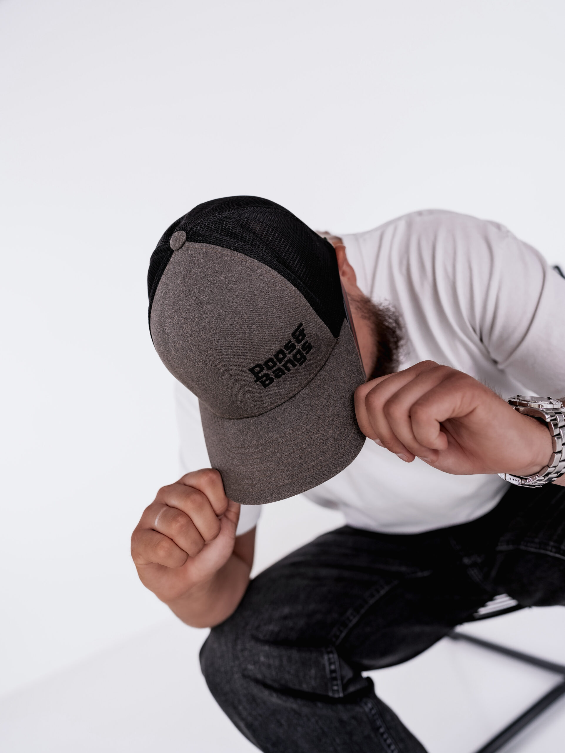 boostpopsandbangs2 pops and bangs camber trucker cap